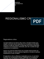 Regionalismo critico - Obras