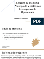 Problema Prototipo Investigación de Operaciones Unidad 2