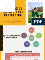 Valoración Nutricional Pediátrica