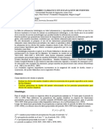 Efectos del cambio climático en la socavación de puentes