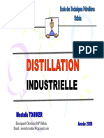 Ecoles Des Techniques Pétrolières Distillation Industrielle