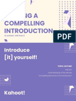 Q2W4 - Writing A Compelling Introduction
