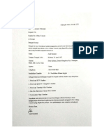 Surat Lamaran Kerja