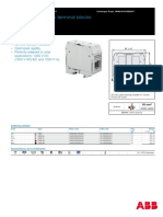 Feed-Through: ZS95 Screw Clamp Terminal Blocks