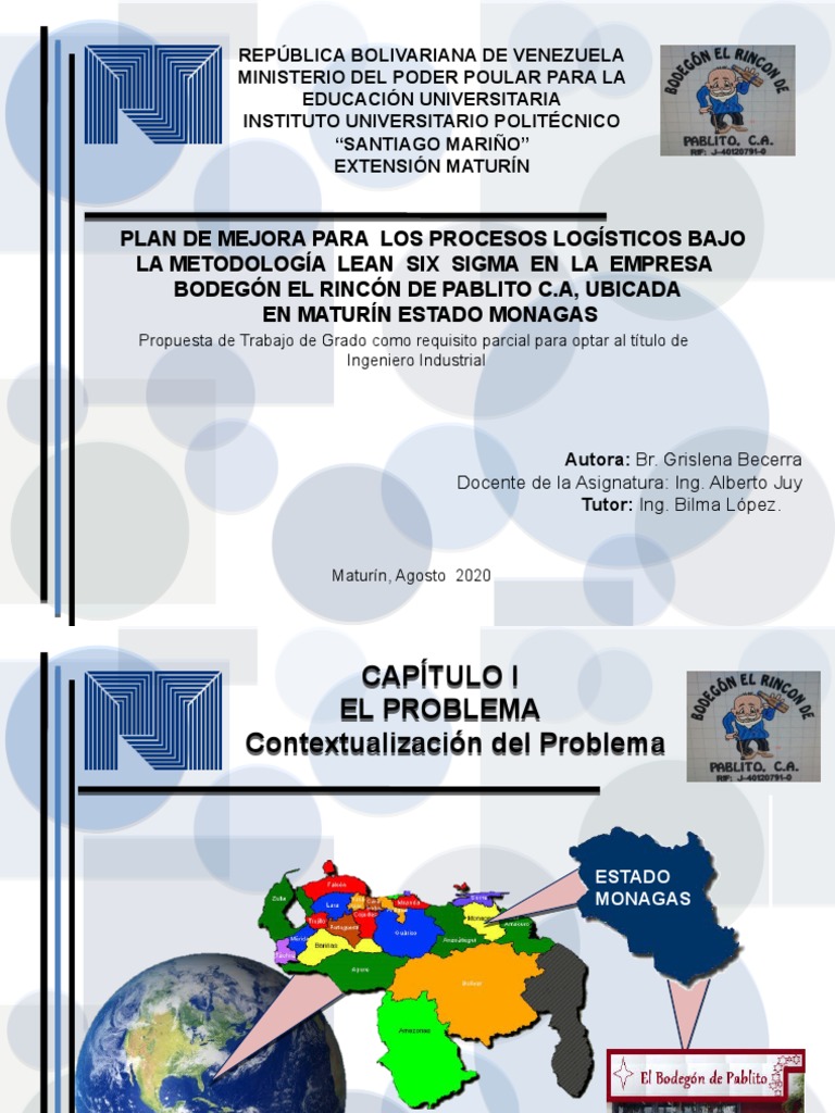 Propuesta de plan de mejora para los procesos logísticos de la empresa ...