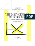 Mark Blaug - The Methodology of Economics