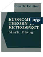 Mark Blaug - Economic Theory in Retrospect