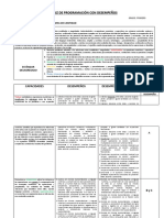 MATRIZ DE PROGRAMACIÓN CON DESEMPEÑOS 1ero