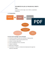 Deteccion de Documento Falsos, El Fraude en El Credito