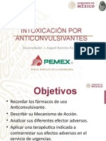 Intoxicación por Anticomiciales