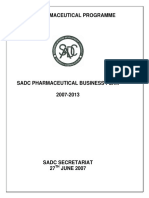 Sadc Pharmaceutical Business Plan -Approved Plan 0