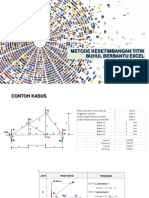 13a-Kesetimbangan Titik Buhul Berbantu Excel
