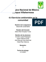 T4.4 - Servicios Ambientales - Equipo