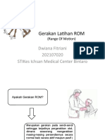 Gerakan Latihan ROM