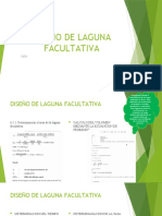 Diseño de Laguna Facultativa