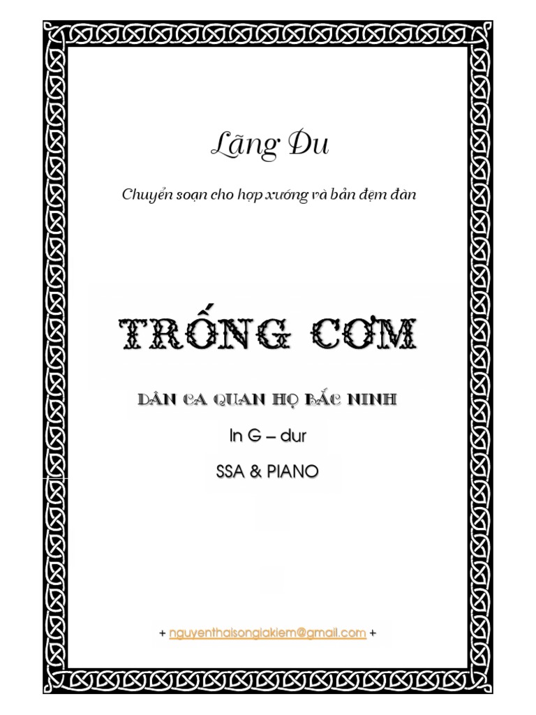 Trống Cơm SAA&PIANO | PDF