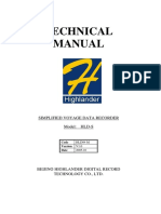 VDR HLD-S - Technical Manual