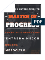 Zeila Masters of Progress Diario de Entrenamiento de SergioMCoach