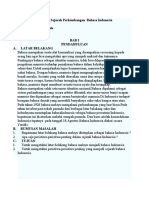 Sejarah Bahasa Indonesia