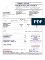 Asianet Digital Network Private Limited: Dues Statement