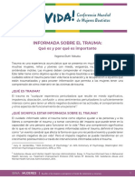 INFORMADA SOBRE EL TRAUMA Yagana Yakubu