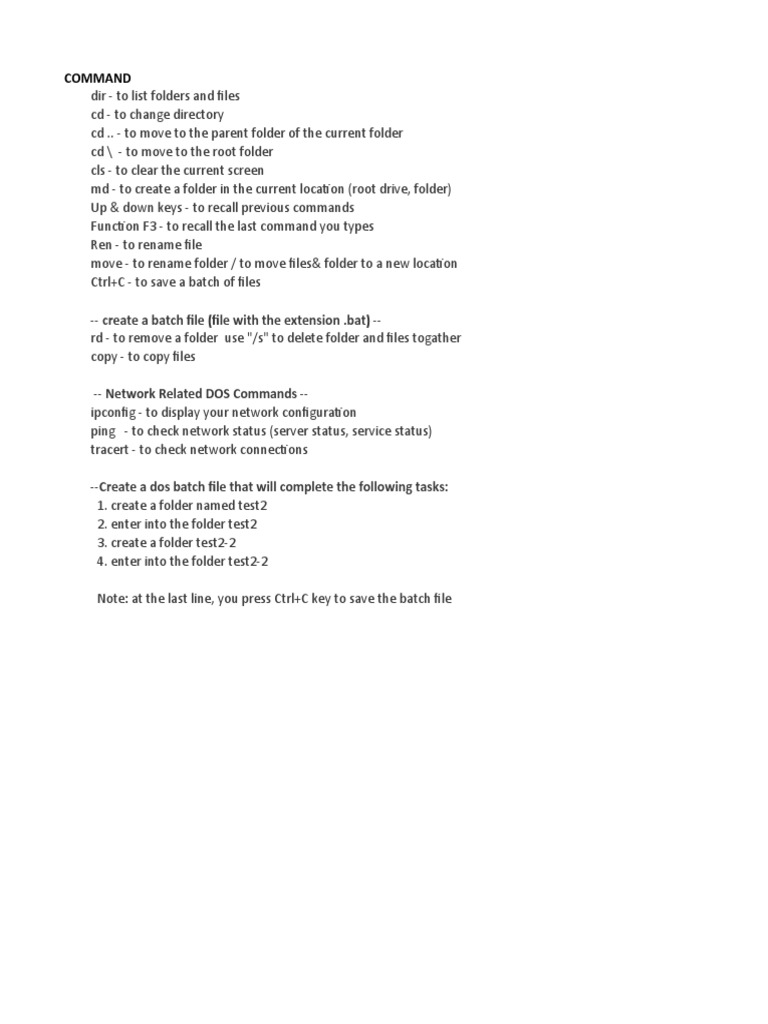 DOS Commands & SDLC QA Guide | PDF | Software Testing | Quality Assurance