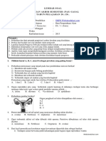 Soal Pas Ipa Kls 9 k13 - Websiteedukasi