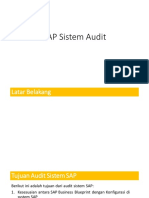 SAP System Audit BioFarma V.01
