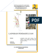 LAPORAN PENDAHULUAN PEKERJAAN PENGEMBANGAN SALURAN IRIGASI DI KABUPATEN ACEH TIMUR