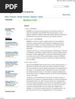 Modbus FAQ: Home Products Tutorial Directory Glossary Contrib