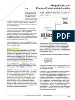 Using MODBUS For Process Control and Automation