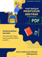 Menulis Abstrak