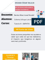 Pequeñas Acciones Enfocadas A Cambios Duraderos