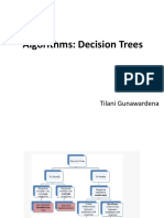 Algorithms: Decision Trees: Tilani Gunawardena