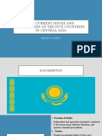 The Current Issues and Challenges of The Five Countries in Central Asia