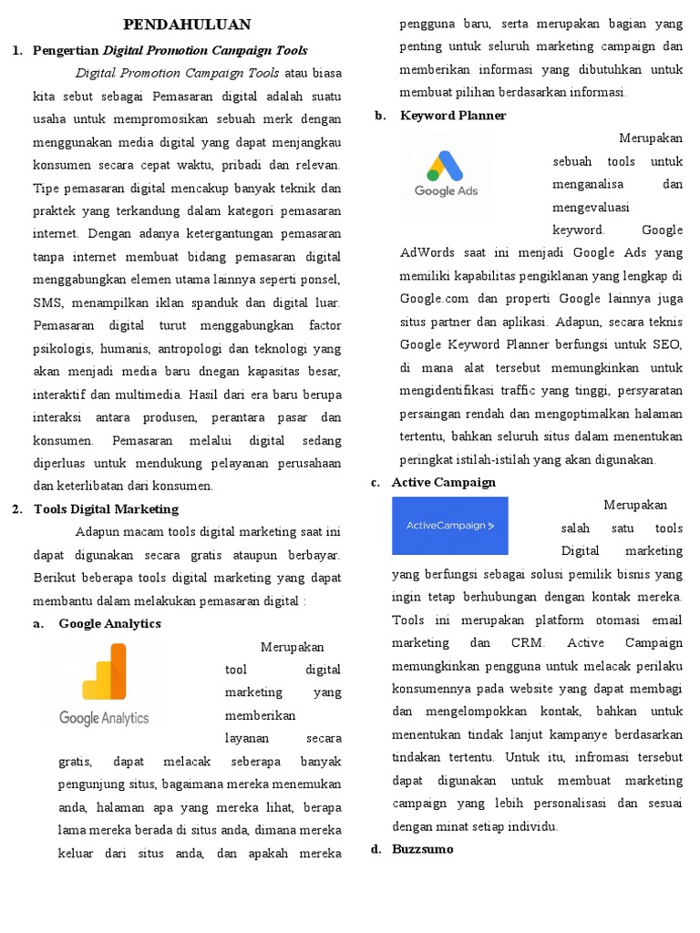 Alat dan Strategi Pemasaran Digital | PDF | Karier & Perkembangan | Bisnis