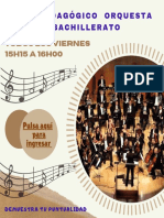 Acceso Apoyo Ped. Orquesta de Bachillerato