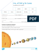 Sa Cn 14 Ficha de Actividad El Sol El Planeta Tierra y La Luna