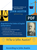 Analytical School of Jurisprudene: John Austin