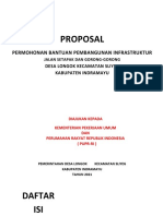 Proposal Jalan Longok