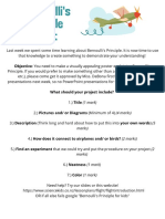 Bernoullis Principle Project