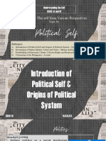 Topic 10 Political Self