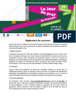 Règlement du concours PROFS PDF