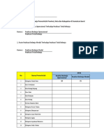 Kertas Kerja Analisis Belanja