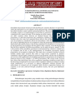 Perjanjian Ekstradisi Dalam Penegakan Hukum Tindak Pidana Korupsi Di Indonesia Nabella Rona Sahati, Kodrat Alam Universitas Wiralodra