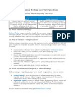 Basic Manual Testing Interview Questions: Q1. How Does Quality Control Differ From Quality Assurance?