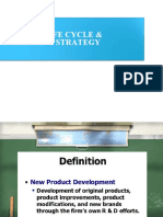 Product Life Cycle & Marketing Strategy