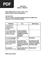 Edlhene Raiza P. Ramos - Homeroom Quarter 1 Module 2