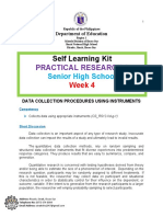 Practical Research 2: Self Learning Kit