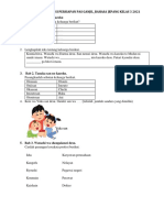 Latihan Soal Dan Kisi Kisi Persiapan Pas Ganjil - Bahasa Jepang Kelas 3 2021 1. BAB 1. Watashi No Kazoku